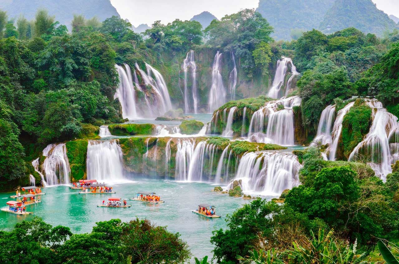 Ban Gioc Waterfall & Tiger Cave: Exploring the World's 4th Largest Border Waterfall